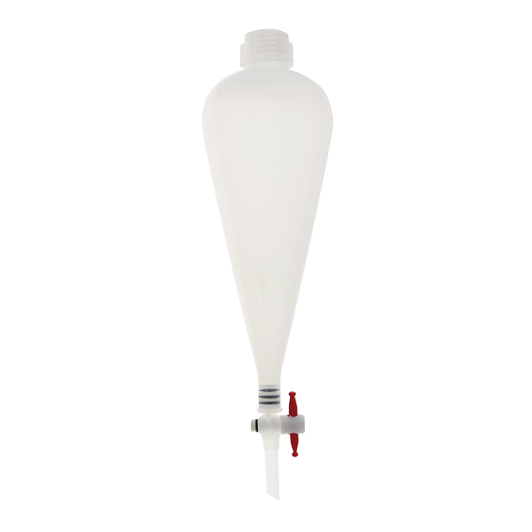 Separatory funnel, polypropylene