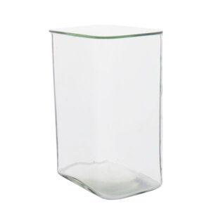 Squared glass chamber