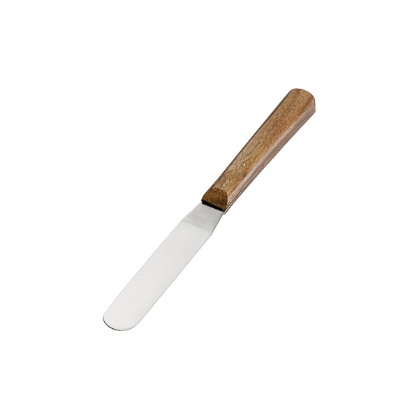 Spatula with wooden handle
