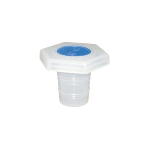 Plastic stopper for standard ground mouth