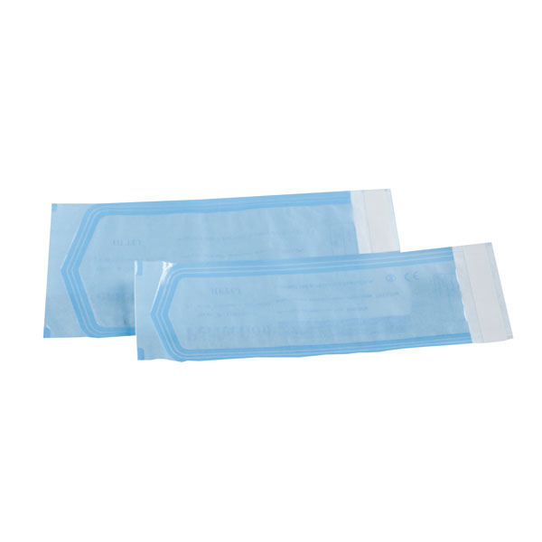 Self-sealing sterilization pouch
