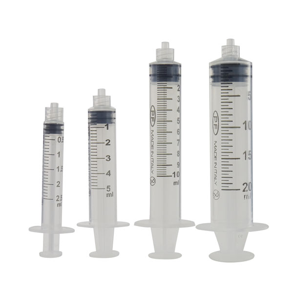 Disposable syringes, Luer Lock, sterile