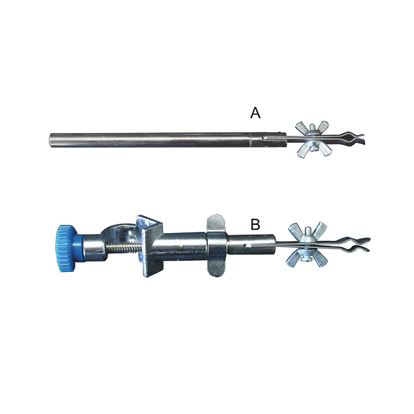 Thermometer extension clamp