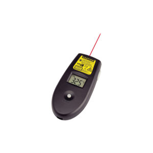 Infrared laser digital thermometer, -33 ºC up to  250 ºC