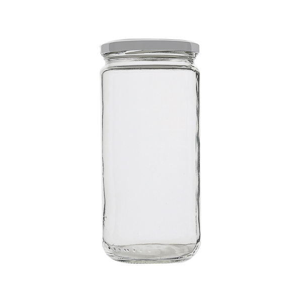 Glass jar with screw cap