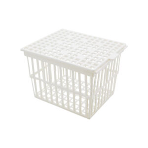 Test tube basket with cover