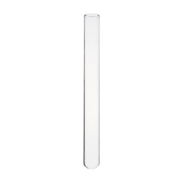 Disposable glass test tube