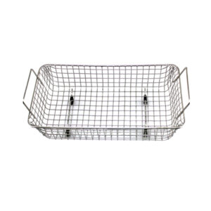 Baskets for ultrasonic baths
