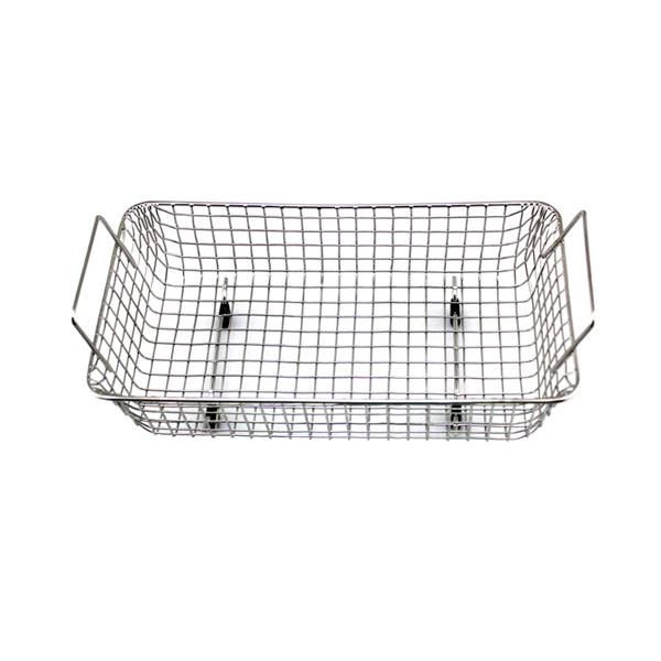 Baskets for ultrasonic baths