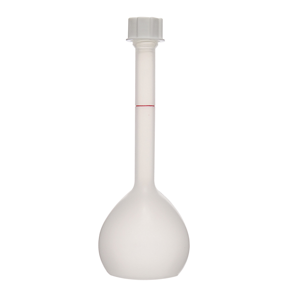 Volumetric Flask, polypropylene with plastic stopper