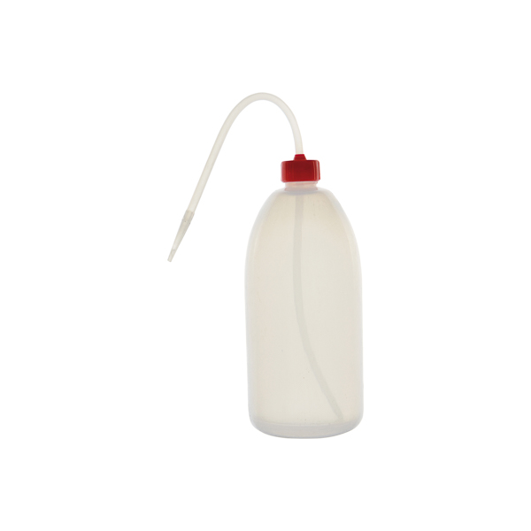 Narrow neck wash bottle