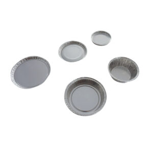 Weighing pan, aluminium