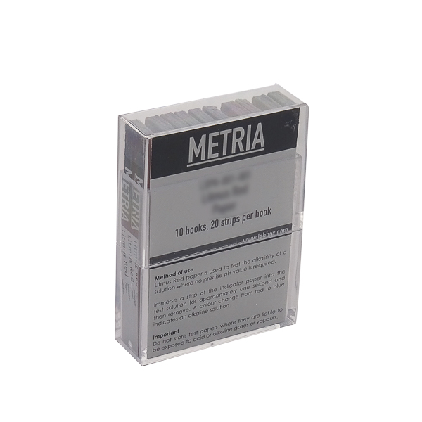 Wine pH indicator strips